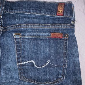 Womens 7 For All Mankind jeans! Worn once
Bootcut 
Size 29